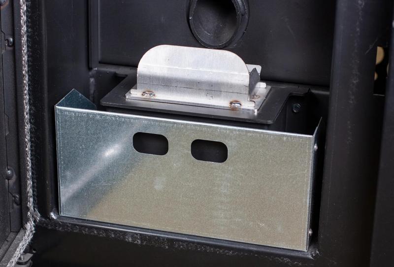 Langå Karen Træpilleovn 40 kg pilletank - Sort Langå Karen Træpilleovn 40 kg pilletank - Sort