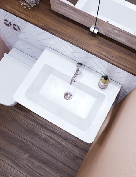 Dansani Luna Classic 60 møbelsæt m/Larghetto vask og integreret greb - Valgfri farve