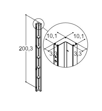 Dansani Tower brusereol til Dansani Match A/B/C - Satin Dansani Tower brusereol til Dansani Match A/B/C - Satin