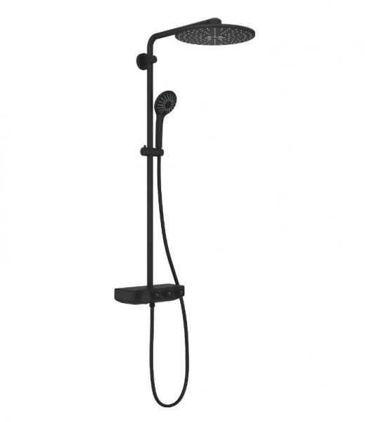 GROHE Euphoria SmartControl 310 Duo brusesystem - Mat sort GROHE Euphoria SmartControl 310 Duo brusesystem - Mat sort