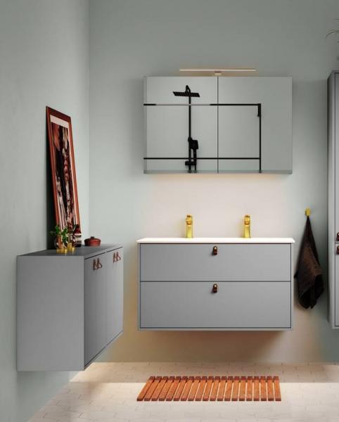 Gustavsberg spejlskab Artic 100 - Sort ask Gustavsberg spejlskab Artic 100 - Sort ask