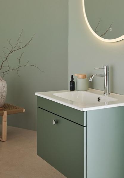 Hafa Haze 60 møbelpakke m/On soft håndvask - Mat grøn Hafa Haze 60 møbelpakke m/On soft håndvask - Mat grøn