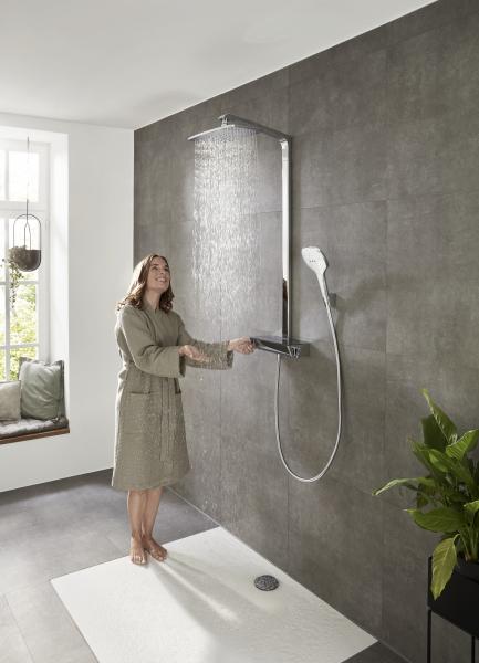 hansgrohe Raindance Select 360 Showerpipe m/termostat 1jet - Krom