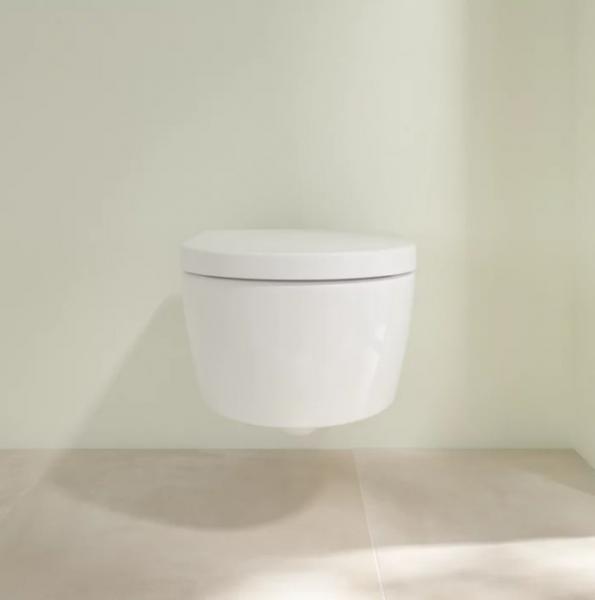 Villeroy & Boch Avento Rimless væghængt toilet inkl. sæde - Hvid Villeroy & Boch Avento Rimless væghængt toilet inkl. sæde - Hvid