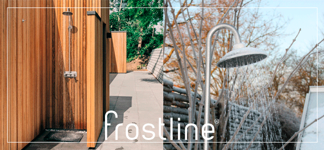 Frostsikre udebrusere og udend&oslash;rshaner fra Frostline