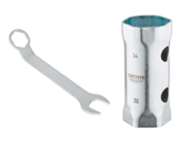 Diverse Grohe reservedele og vrktj